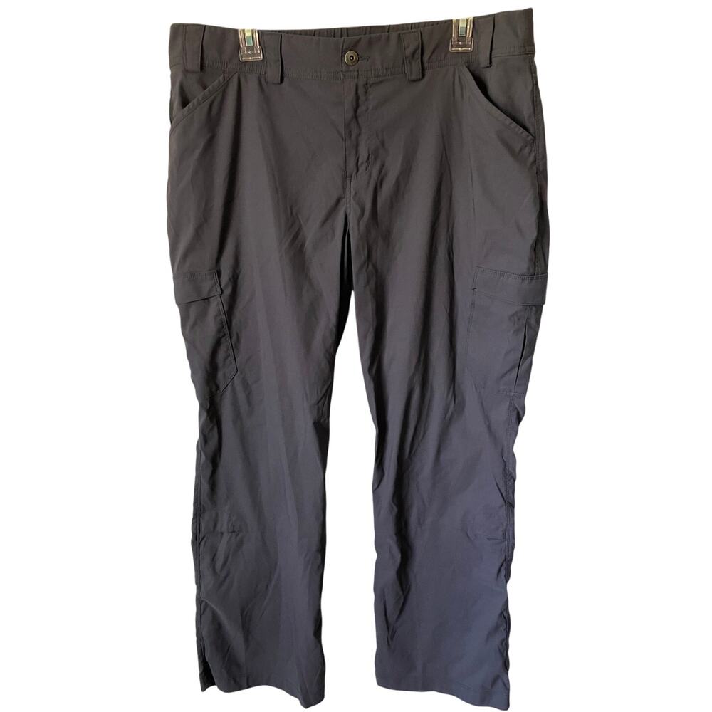Duluth Trading Company Pants Womens Cargo Work Hiking Work Utility Dark Gray 16